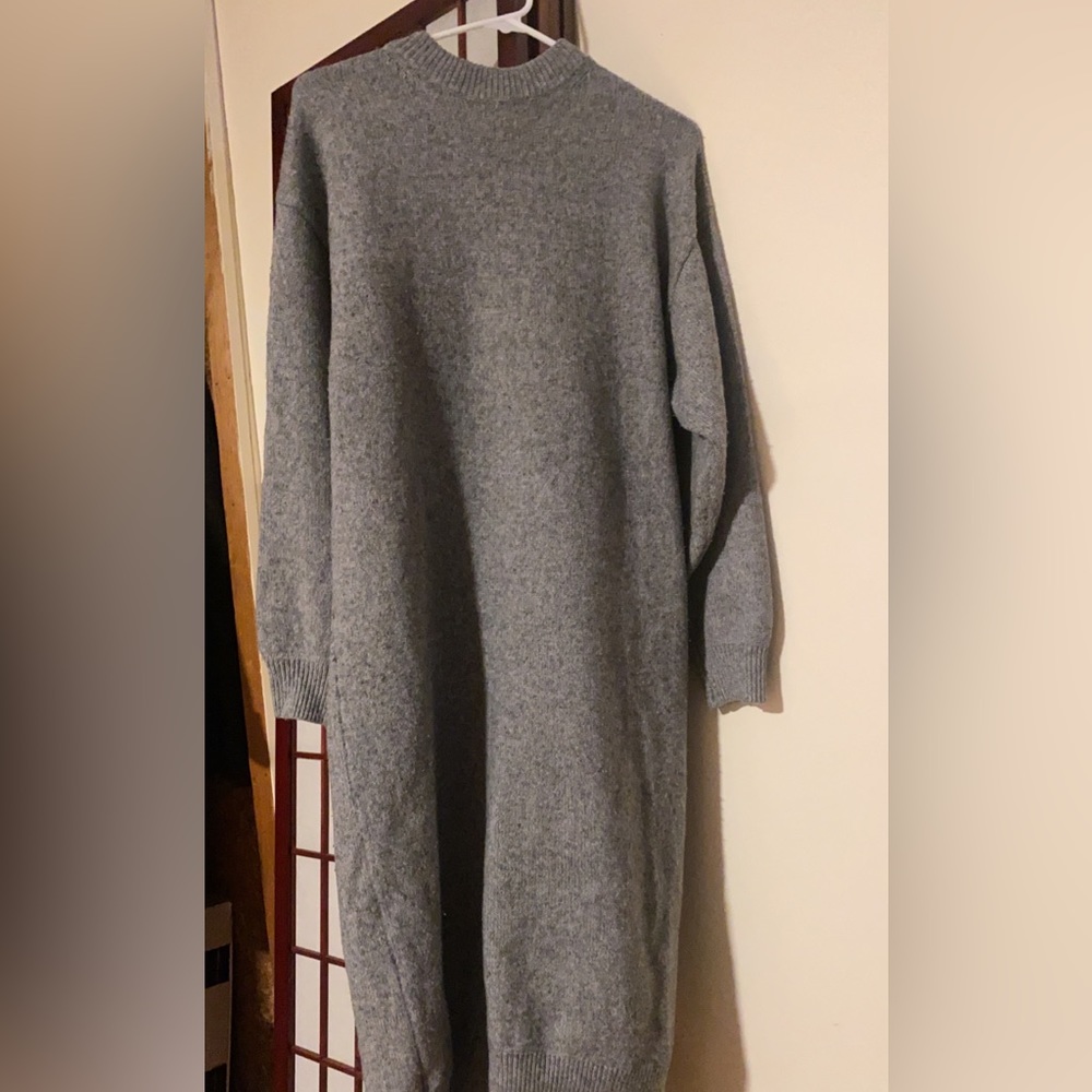 Long sweater dress